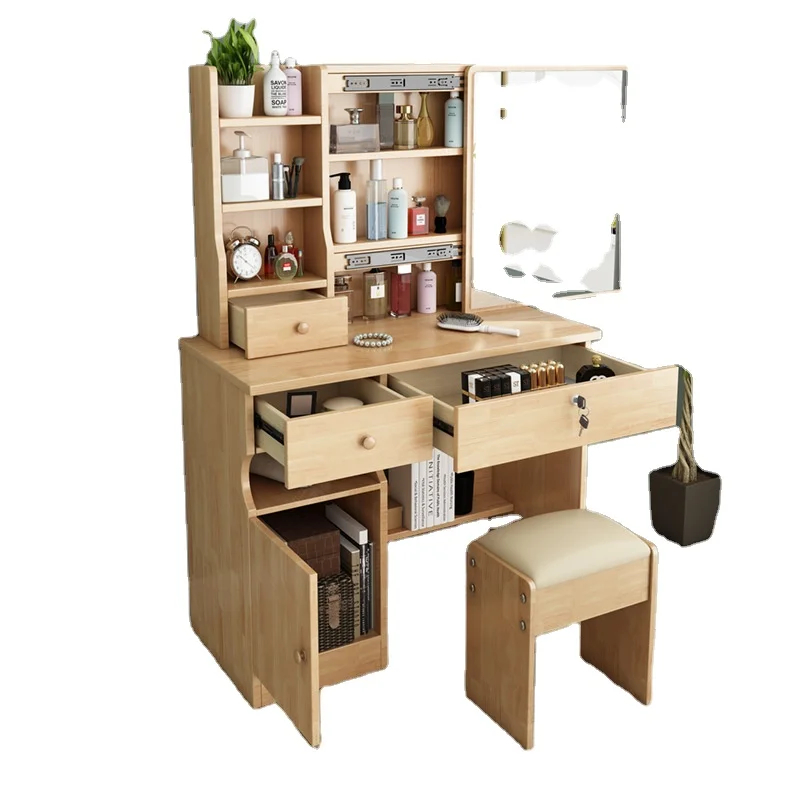 OEM design dressing table mirrored glass dressing table bedroom dressing table designs