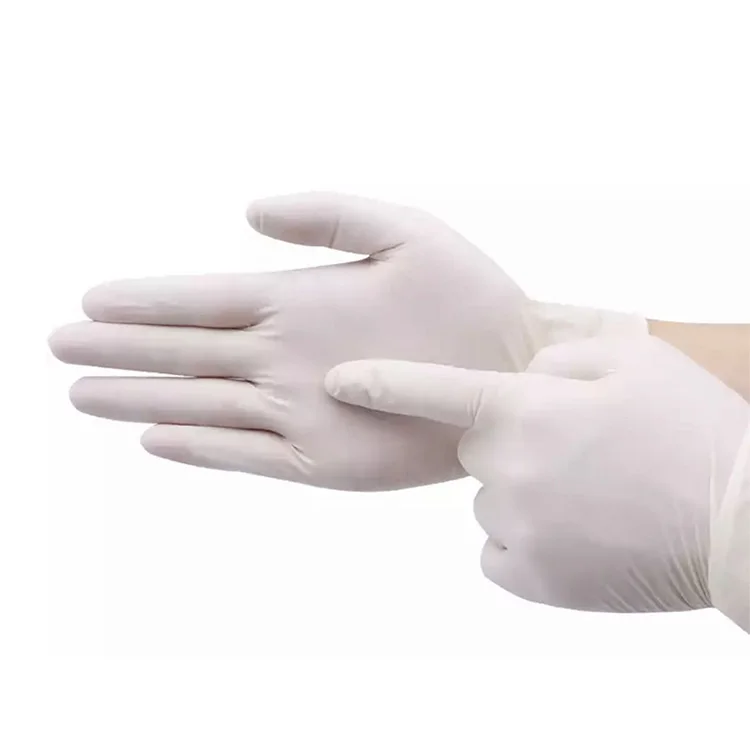 Factory supply low price examination food powder-free malaysia gloves latex