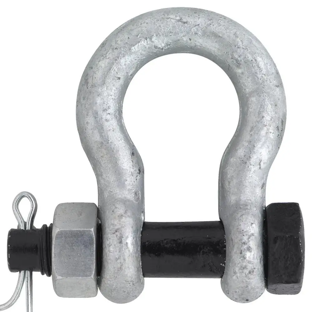 US Type Galvanized steel Marine Anchor Link Chain shackle