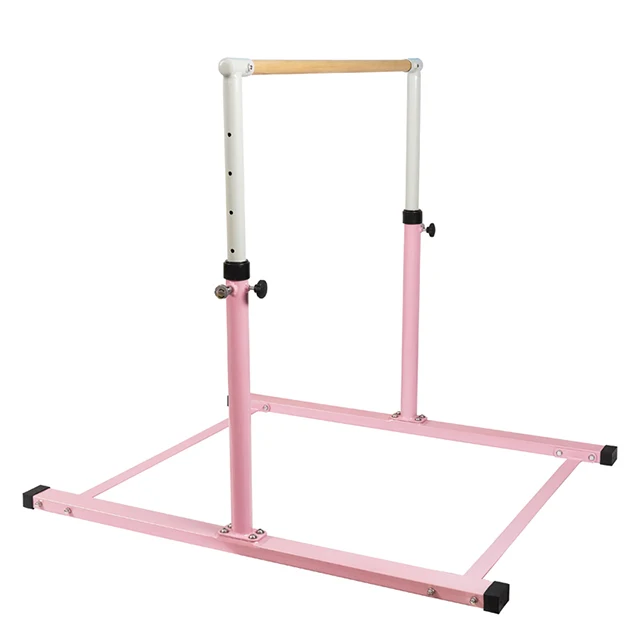 Adjustable Steady Anti-Slip Gymnastics Bar for Kids Ages 3-15 for Home
