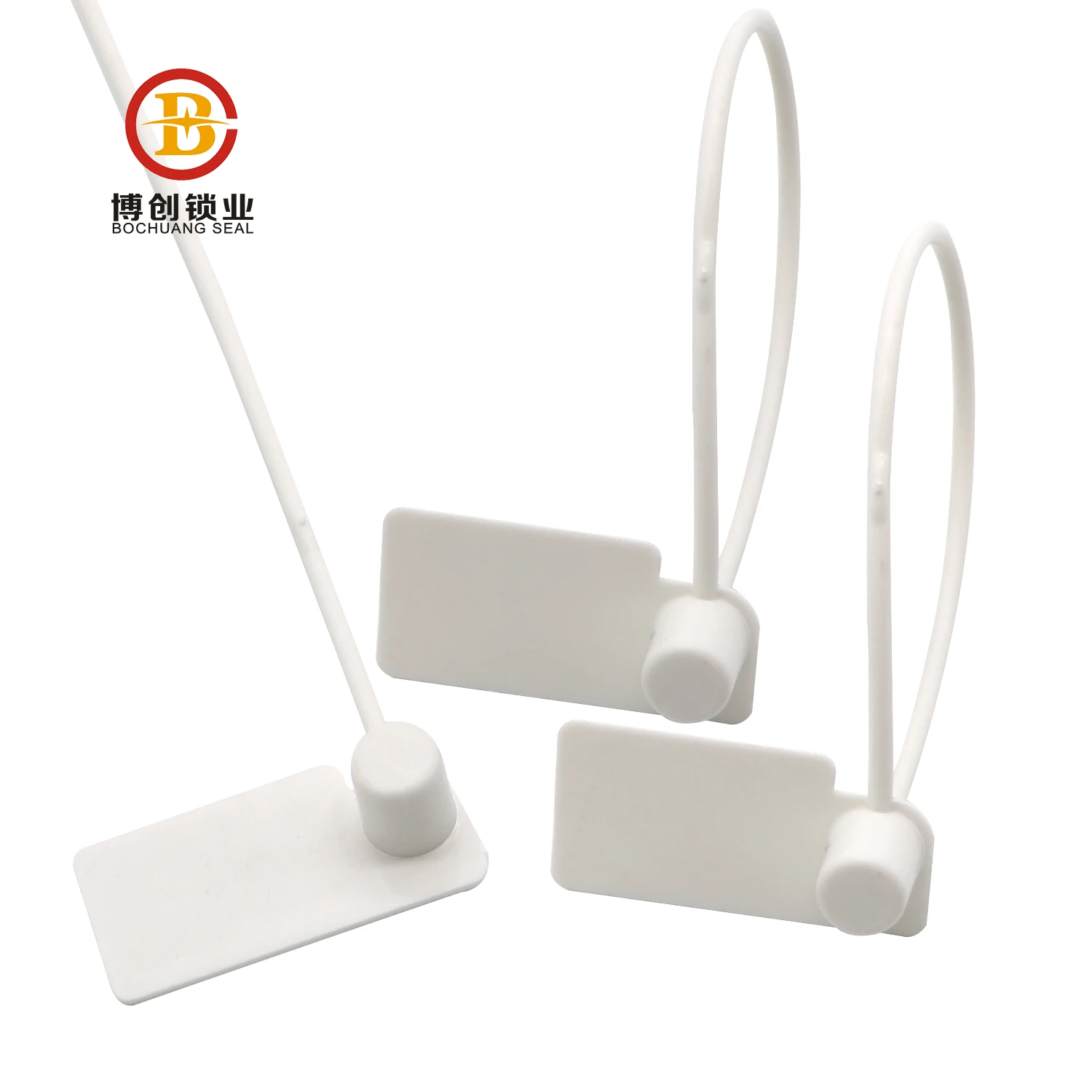 BCP605 safety seal shrink wrapper plastic repeat plastic security seal tag