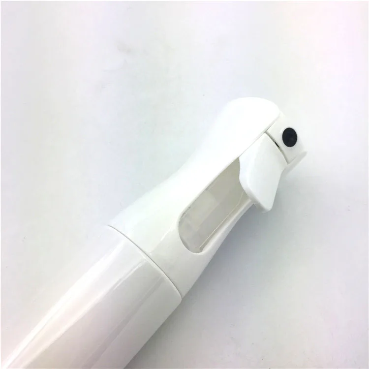 
200ml black plastic powder atomizer spray bottle 