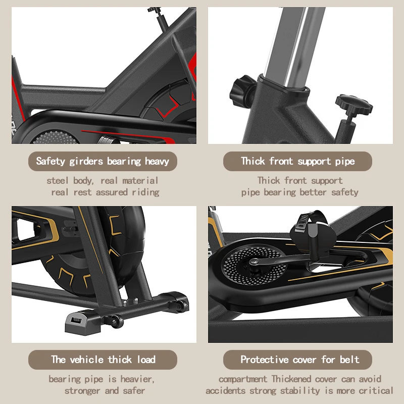 Best Selling Exercise Bike Home Stable Pedestal Fitness Spining Bicycle Bike Exercise Gym Indoor Magnetic Body Fit Spinning Bike