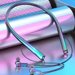 Led Headset Neckband Sports Music Noise Reduction In Ear 100 Hours True Wireless Stereo Headphones Earphone
