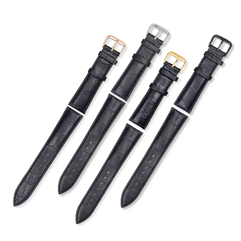 Wholesale fashion Cheap price split hide handmade leather watch strap for 12 14 16 18 20 22 23 24 mm watch band
