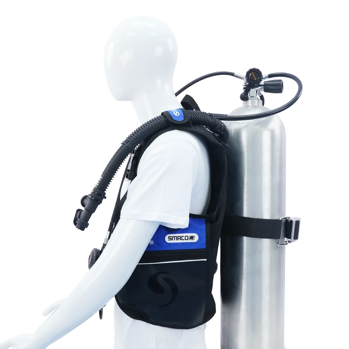 SMACO 1000D Denier Nylon Jacket style Lightweight Buoyancy Compensator Device Modular Design Scuba Diving Equipment BCD