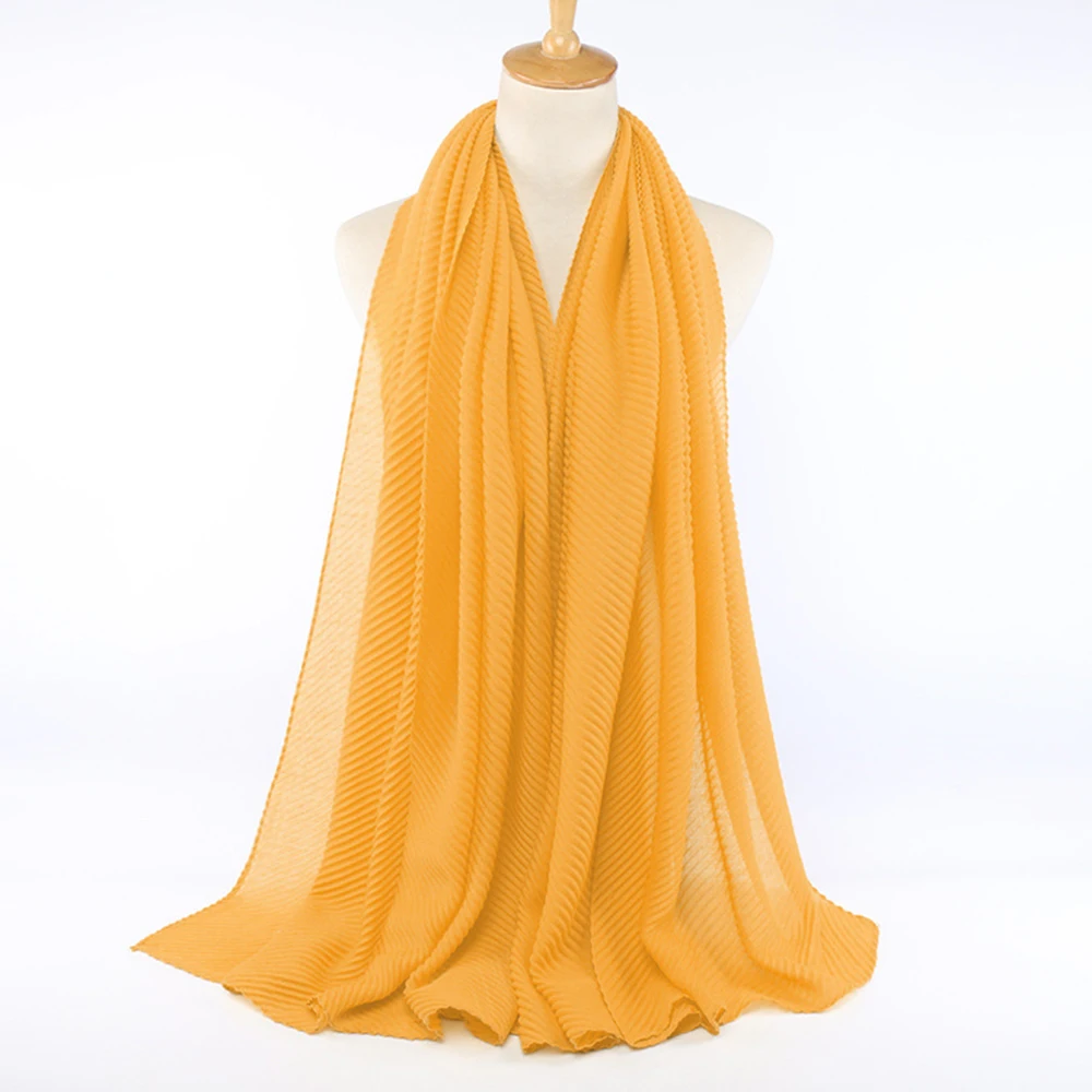 
Zakiyyah YW112 Pturkish dress pakistani hijab style solid color cotton niqab with twill pleated 
