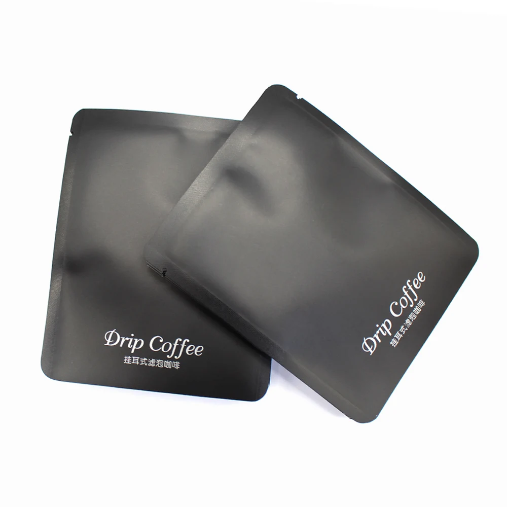 Custom Bags Foil Lined Coffee Sachets 2oz Coffee Packs Coffee Single Sachet