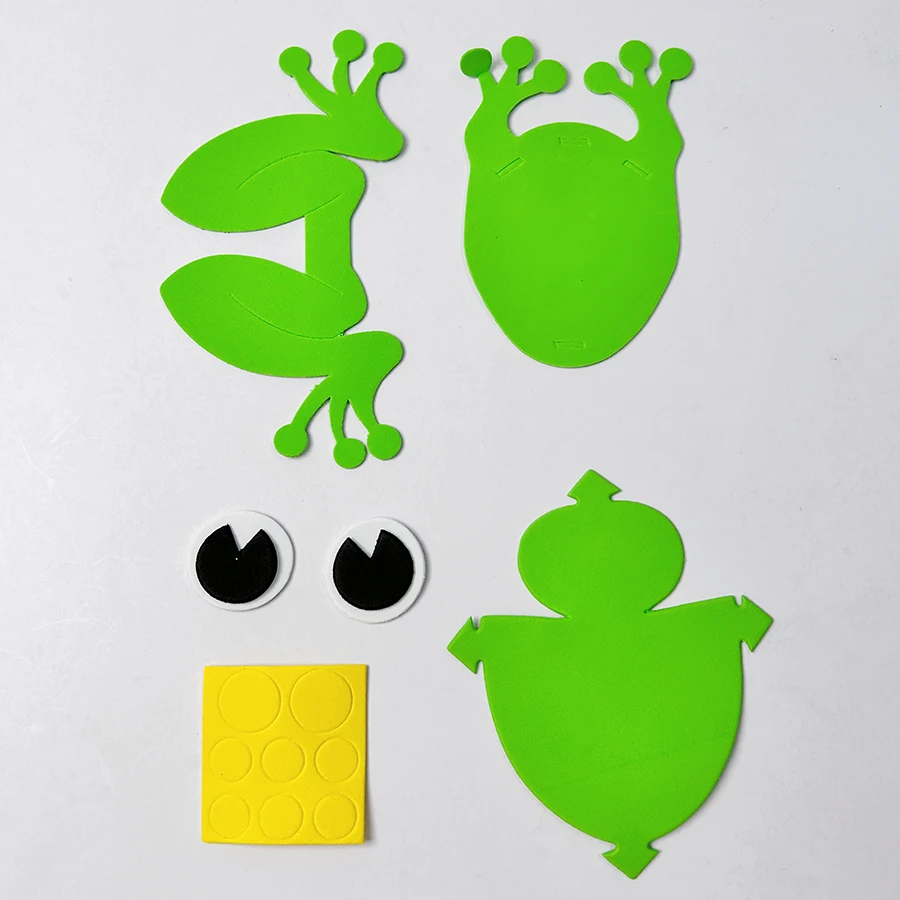 Unleash Creativity with Wholesale DIY Craft Kits for Kids 4 kinds EVA foam animals