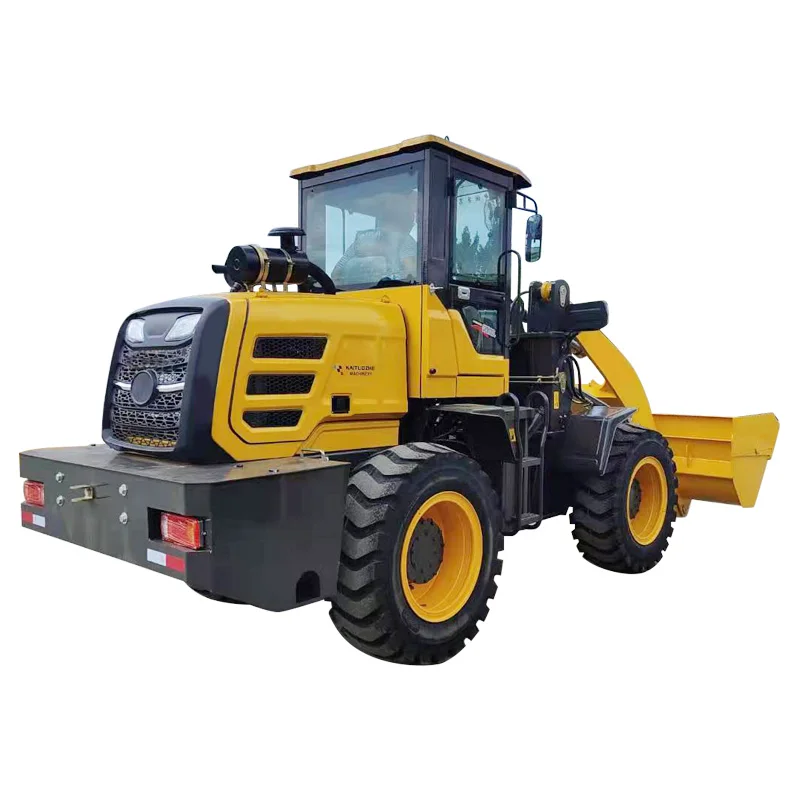 Mini Small Front End Loader 800Kg 1Ton 1.5Ton 1.8Ton 2Ton  3Ton 4Ton 5Ton Compact Wheel Loader With Cab