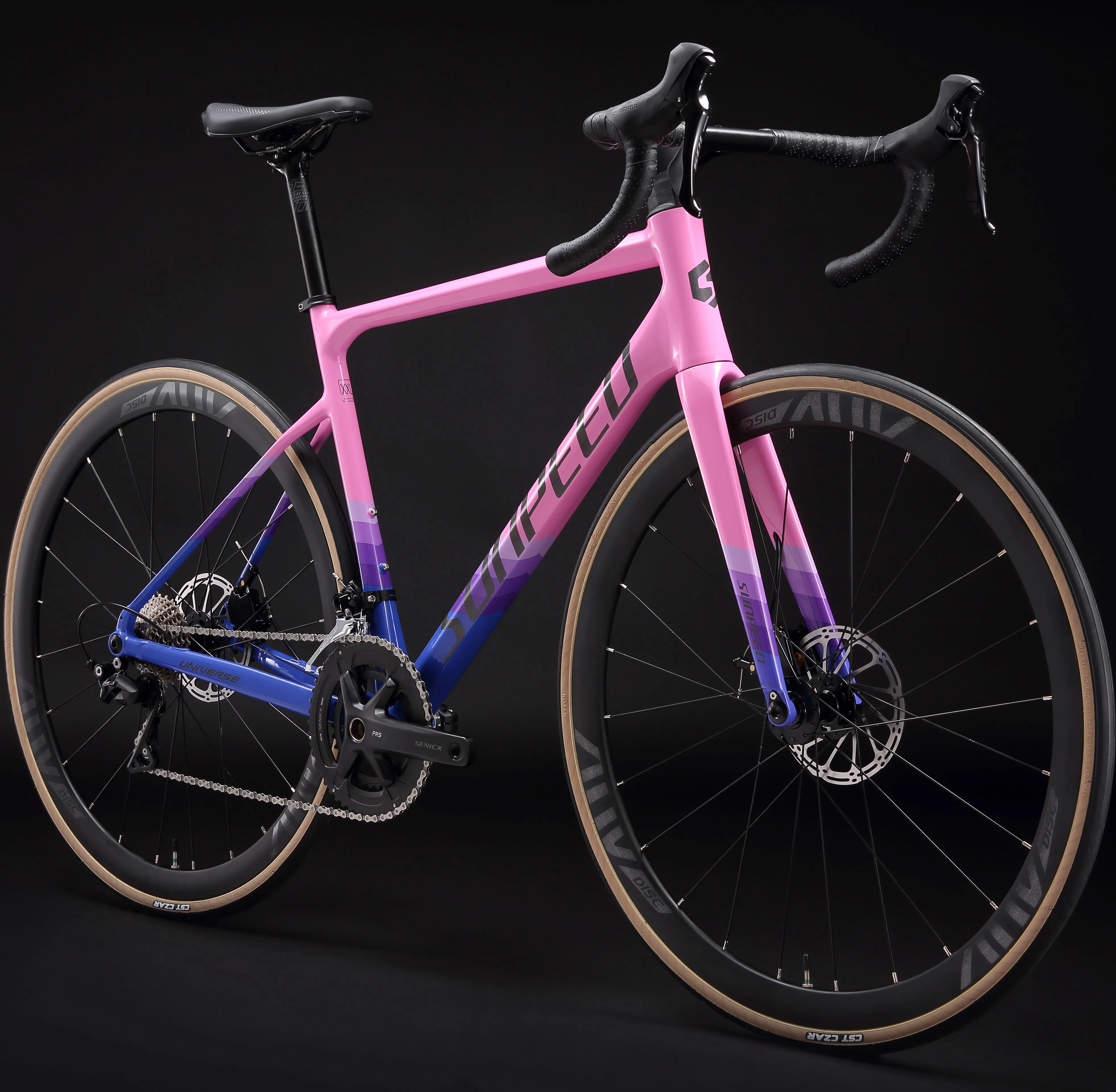 Набор дисковых тормозов SUNPEED UNIVERSE из углеродного волокна 700C shimano