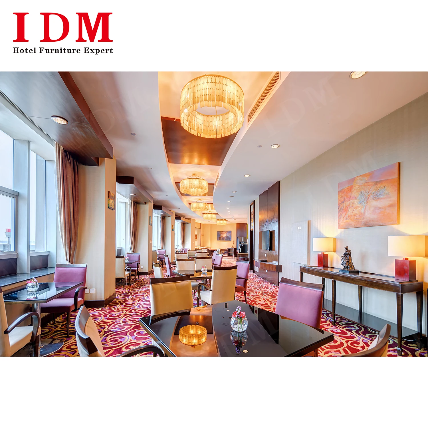 Factory price luxury restaurant wood tables and chairs half round restaurant booth seating restaurant sets for fast food