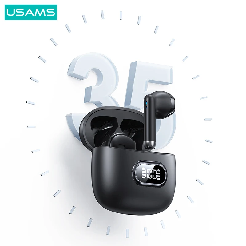 USAMS хорошая цена IAII15 mini tws true bt5.3 наушники-вкладыши с заменой силиконовых амбушюр беспроводные наушники