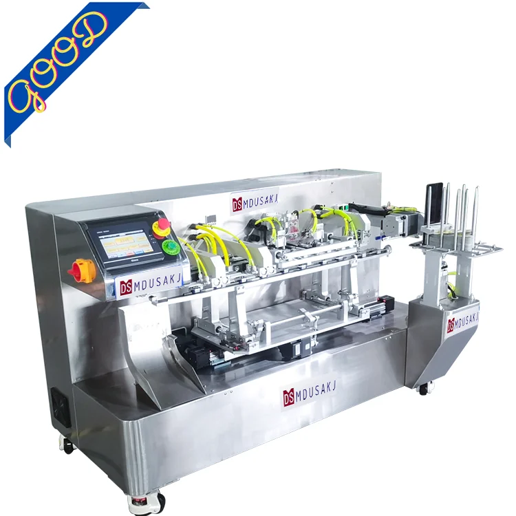 Full-automatic multifunctional pouch coffee bean spice powder rice tea bag food sugar filling multi-lane bar packaging machine