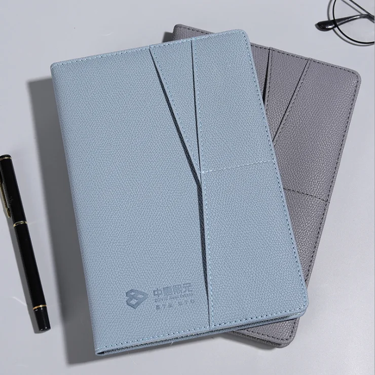 Customized Environment-Friendly Recyclable A5 Notebook, Hardcover Pu Leather Diary, Multifunctional Cover Notebook, Magazine
