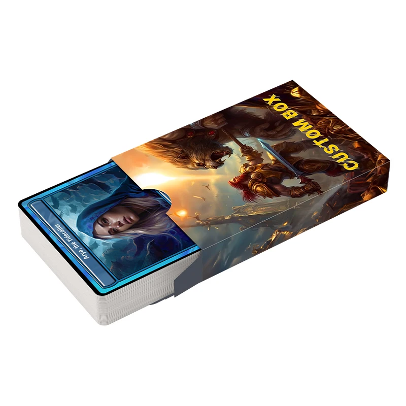 Wholesale custom game cards high quality printed collectible cards