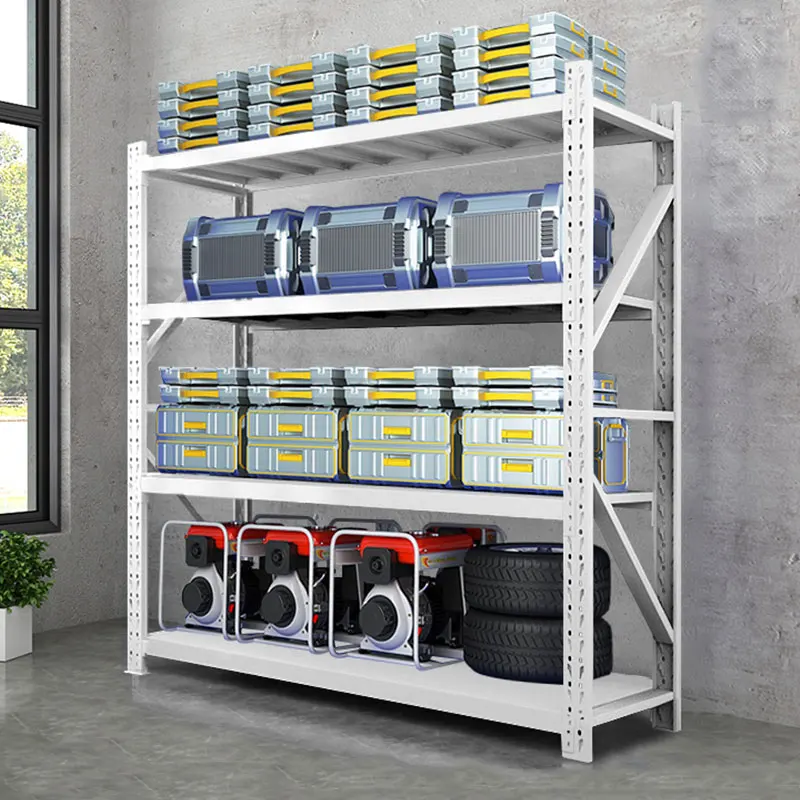 Cheap Price Metal Storage Shelf Adjustable Storage Shelves for Factory Warehouse Supermarket Boltless Stacking Racks