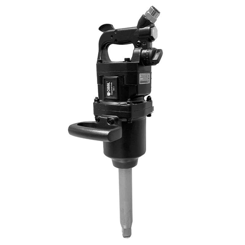 OBBL 1 Inch Drive Heavy Duty 3200Nm Bus Truck Repair Pneumatic Air Powered Impact Wrench