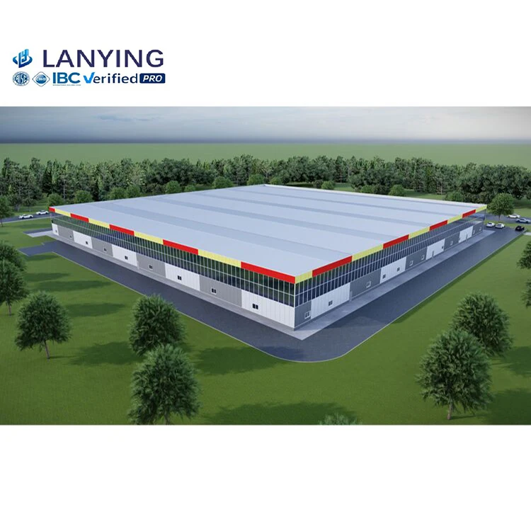 China manufacturer price prefabricated steel structure hall metal farm building aircraft hangar workshop warehouse