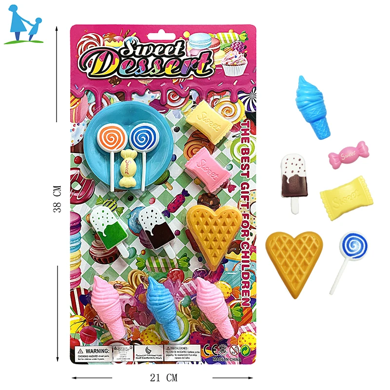 Girls Afternoon Tea Break Tea Role Playing Game Pretend Play Preschool Kitchen Food Sweetmeat  Dessert House Toy