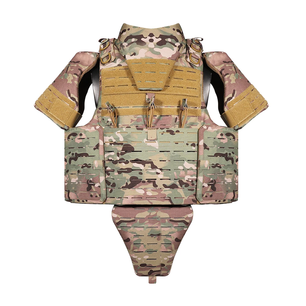 Aholdtech Lightweight NIJ IIIA 3a Concealable armor Undershirt Bulletproof Ballistic Vest T-Shirt Sleeveless For Military Police