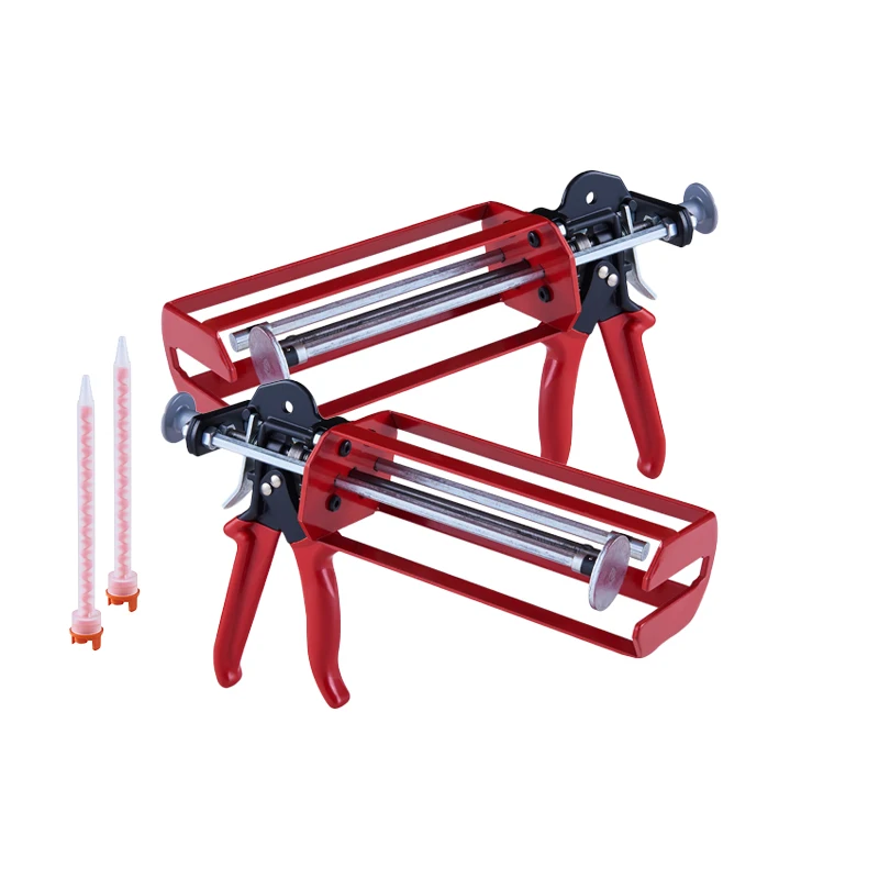 KONGDER 490ml Acrylic sheet surface caulking glue gun with tip use solid surface glue gun on cabinet surface