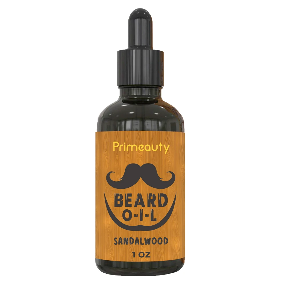 OEM Заводская цена, частная марка, продукты для ухода за мужскими волосами, органическое разглаживающее питающее масло для роста бороды для мужчин