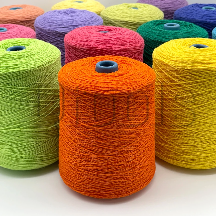 Ready Stock 1000g 2/4/6 ply Original Factory Custom Logo 100% New Zealand Wool Tufting Yarn Wool Yarn For Tufting