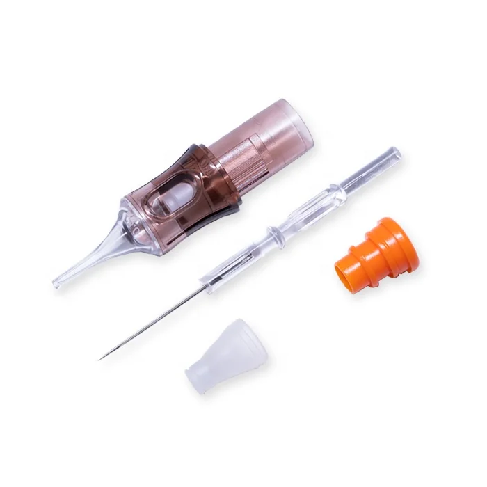 Wholesale Disposable Supplies Universal Premium Traditional Membrane Silicone Tattoo Pen 0.25 Eyebrow Tattoo Cartridge Needle