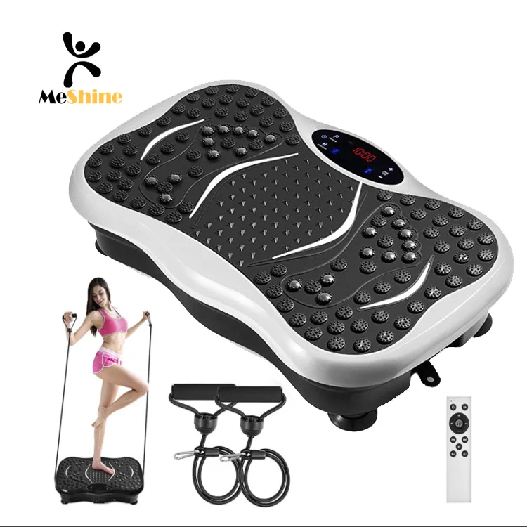 2021 New crazy fit massage vibration machine plate platform body