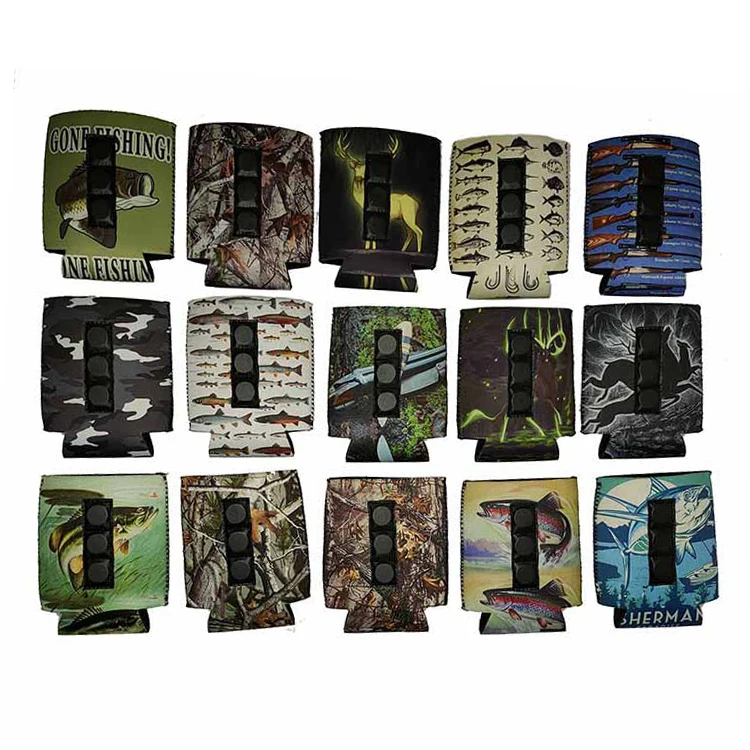 UOO OEM RPET Recycled Neoprene Available 330ml Custom Printing 3 Magnets Various Neoprene Can Cooler Magnetic