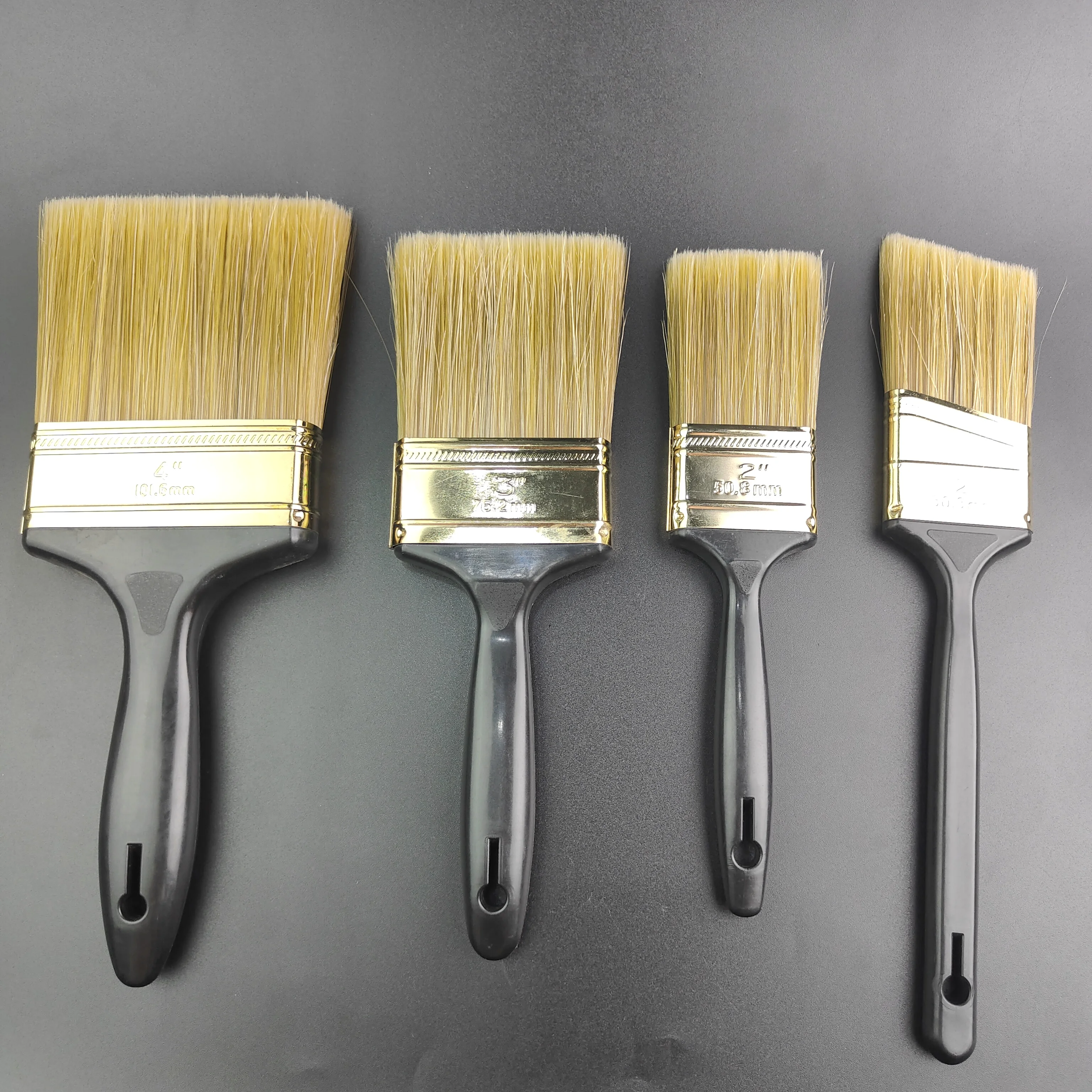 Wholesale Price Angle Synthetic Fiber Purdy Paint Brush with Long Wooden Handle