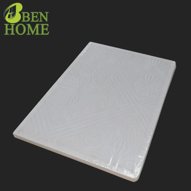 China Modern Design Pvc Vinyl Coated Gypsum False Ceiling 2x2