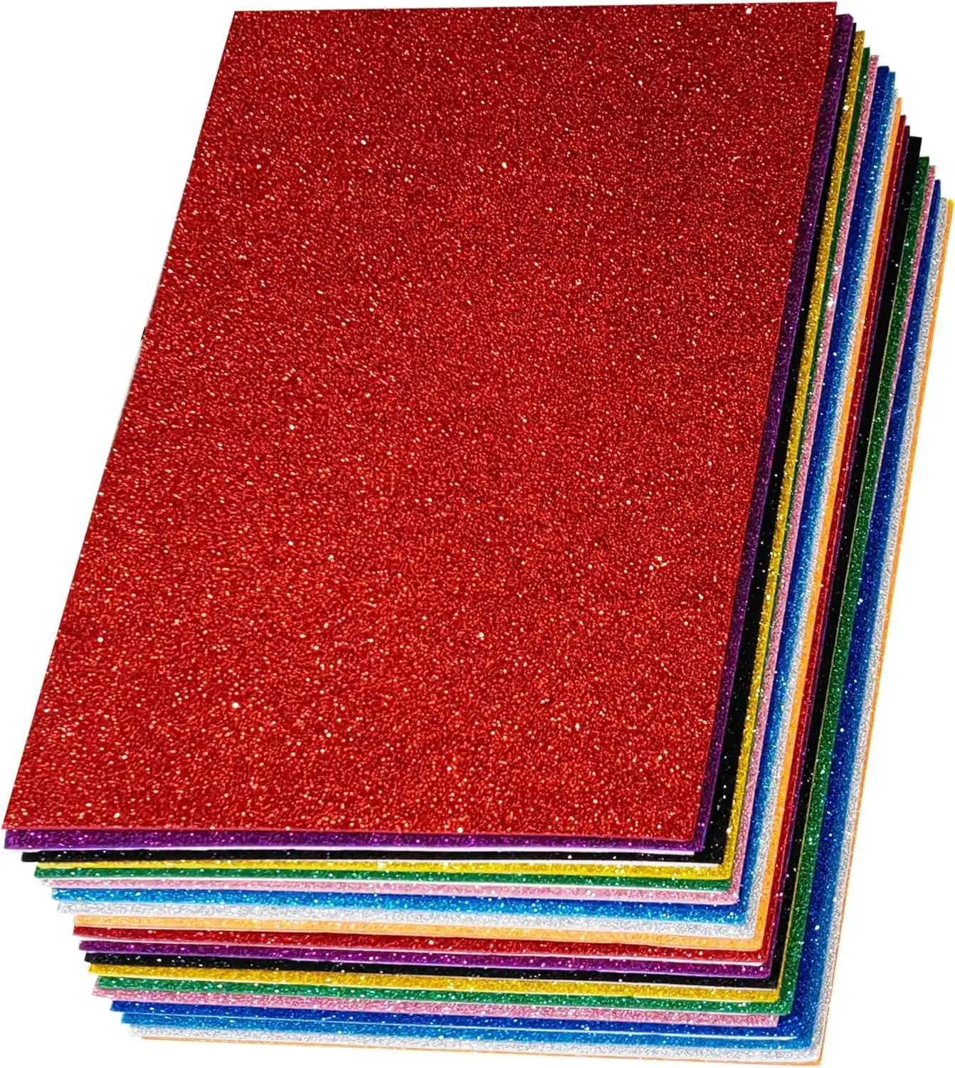 Wholesale Customized Glitter Eva Foam Sheet For Diy Material