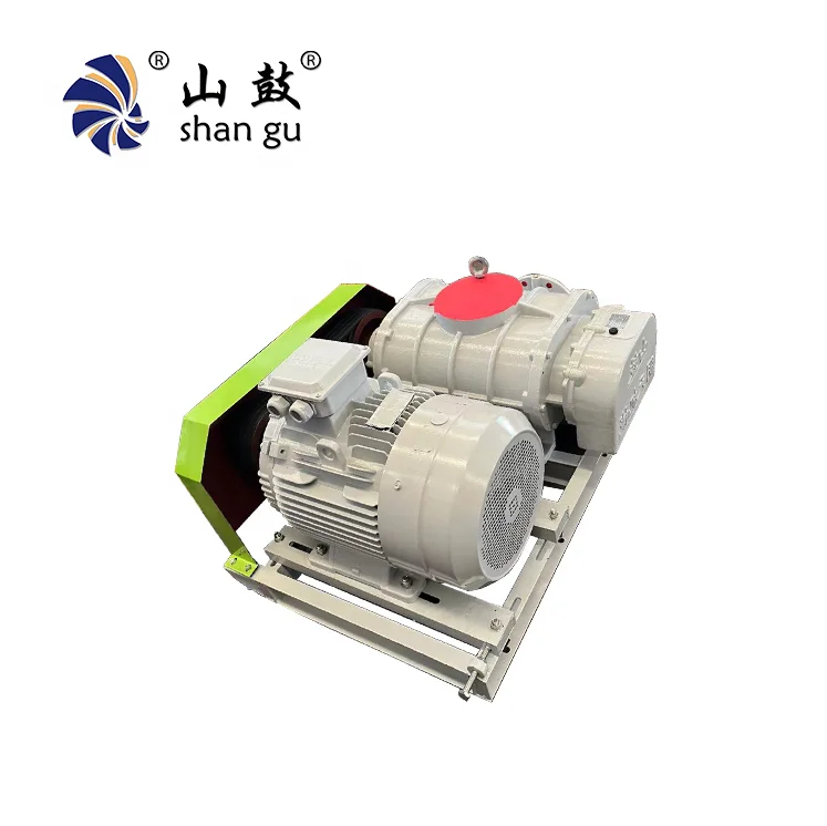 China Factory OEM SHANGU Roots Blower RSR-175A no oil pollution to the conveying medium With motor/Diesel engine