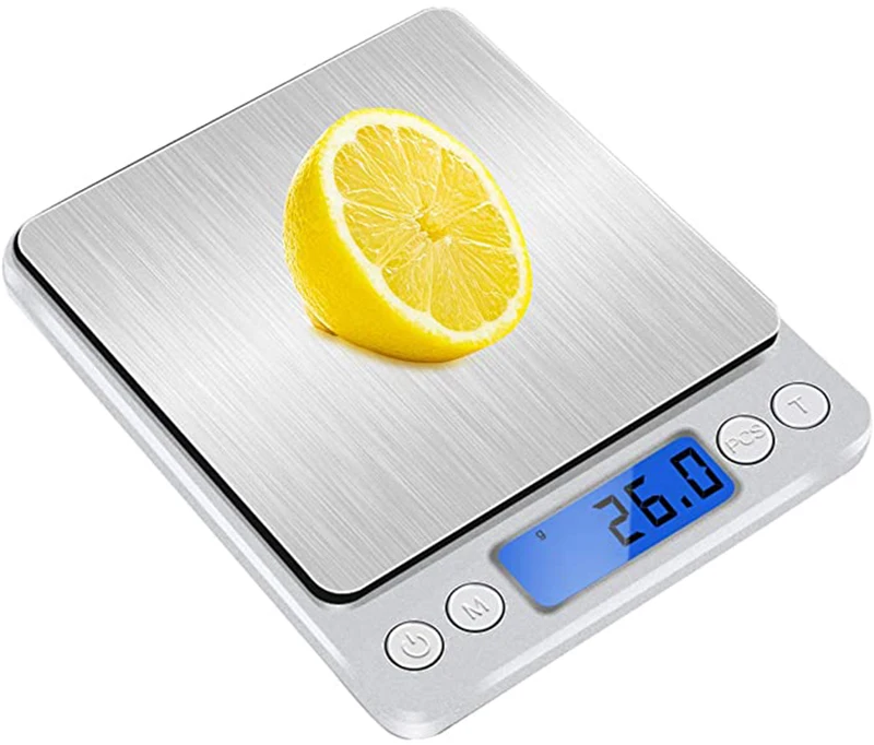 High Quality Mini Gold Jewelry Scale Customized 0.01g to 500g Capacity Battery Powered Weight Measuring Jewelry Household Food