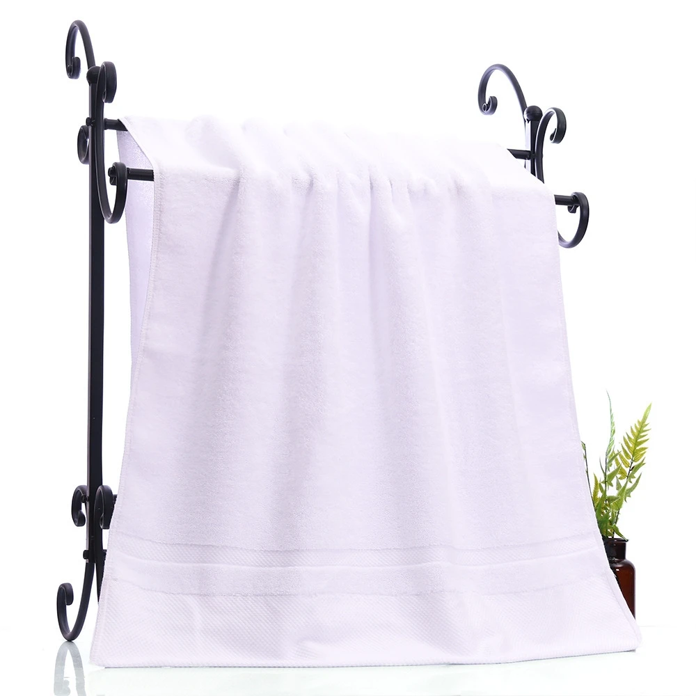 Custom Size Premium Absorbent Eco-friendly Towel  Five-star Hotels Towel High Quality 100% Cotton Bath Towel Set