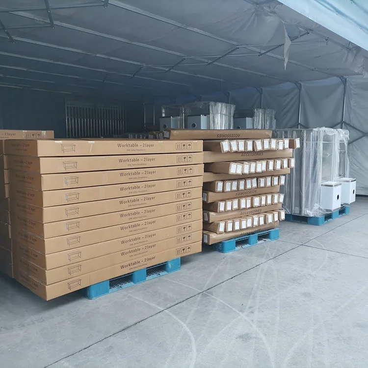 Base Hotel Table Stainless Steel Folding Table Customized Style onlocation hospitality Steel Folded Table for Hotel Furniture