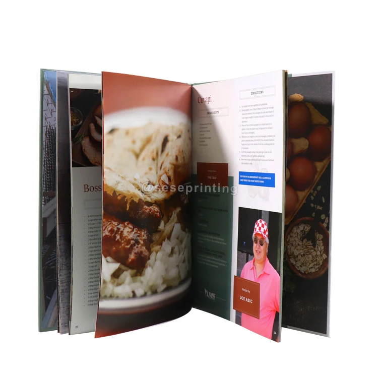 China Manufacturer Professional Printer Hardcover Photo Book Printing A4 Hardcover Book Printing Hardcover Coffee Table Book
