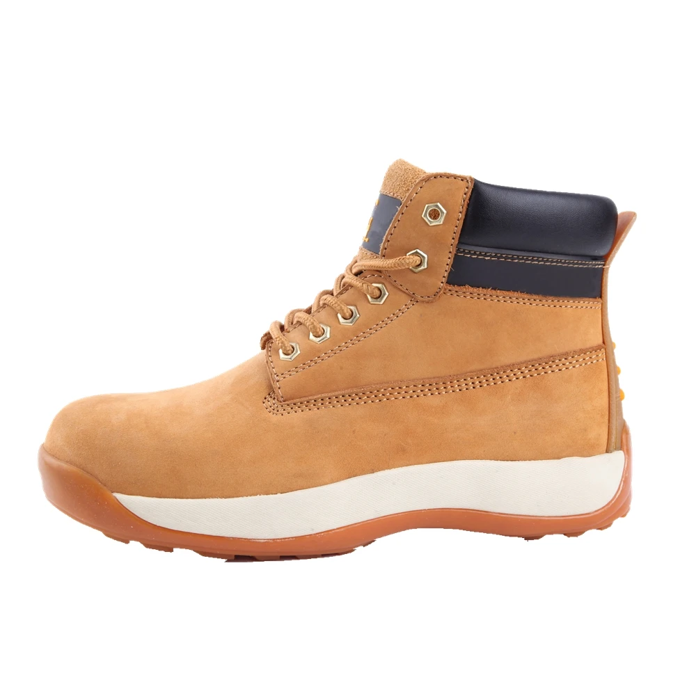 Morning Glory Footwear Manufacturer bulk customized CE nubuck leather  safety shoes
