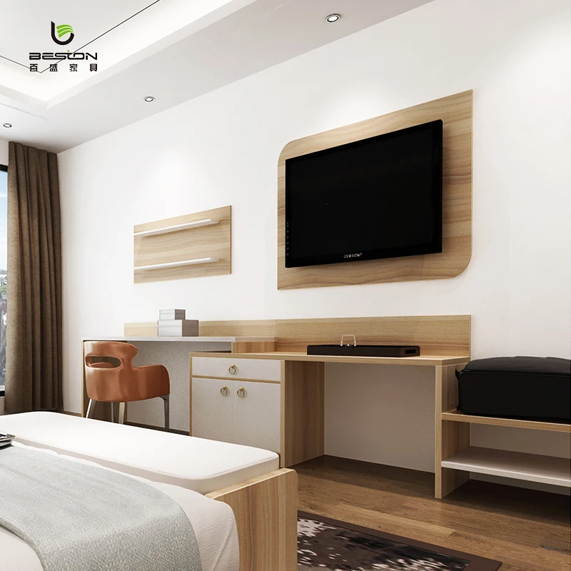 Мебель для гостиниц деревянная кровать татами-кровать по индивидуальному заказу двойная MFC рама с хранилищем и изголовьем кровати