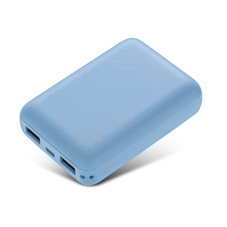 Mini Power Bank 10000mah Portable Battery Usb Powerbank 10000 Mah Credit Card Size Battery Mobile Power Banks