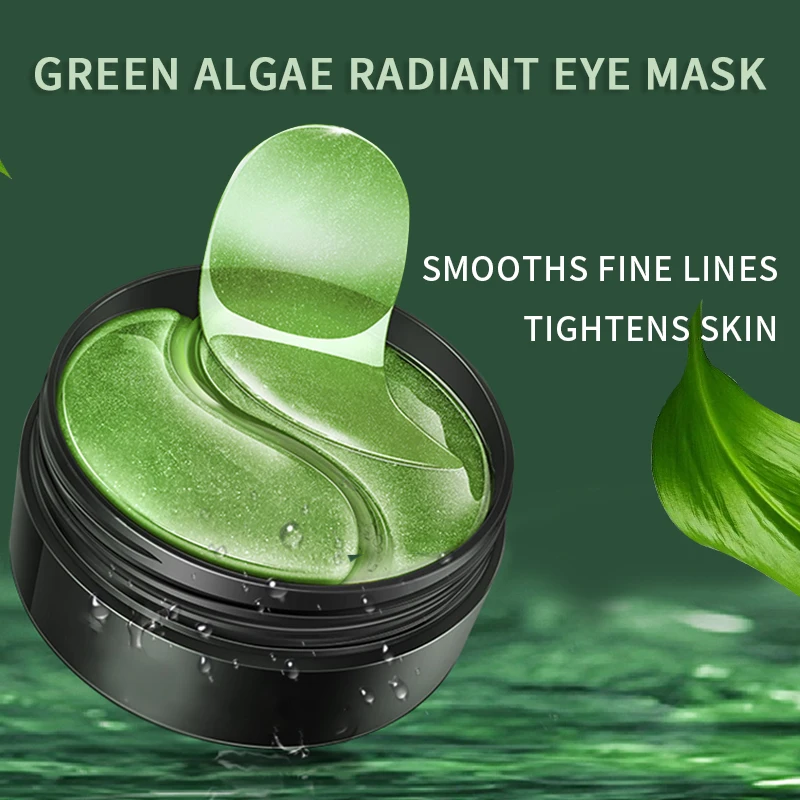 
Skin Care Anti Wrinkles Anti aging Smooth Fine Lines Eye Patch Green Algae Radiant Eye mask 