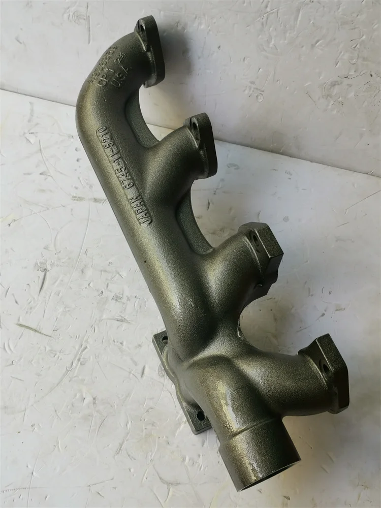 DCEC auto spare parts QSC8.3 QSL9 ISLE diesel engine exhaust manifold pipe 3972390 4938859