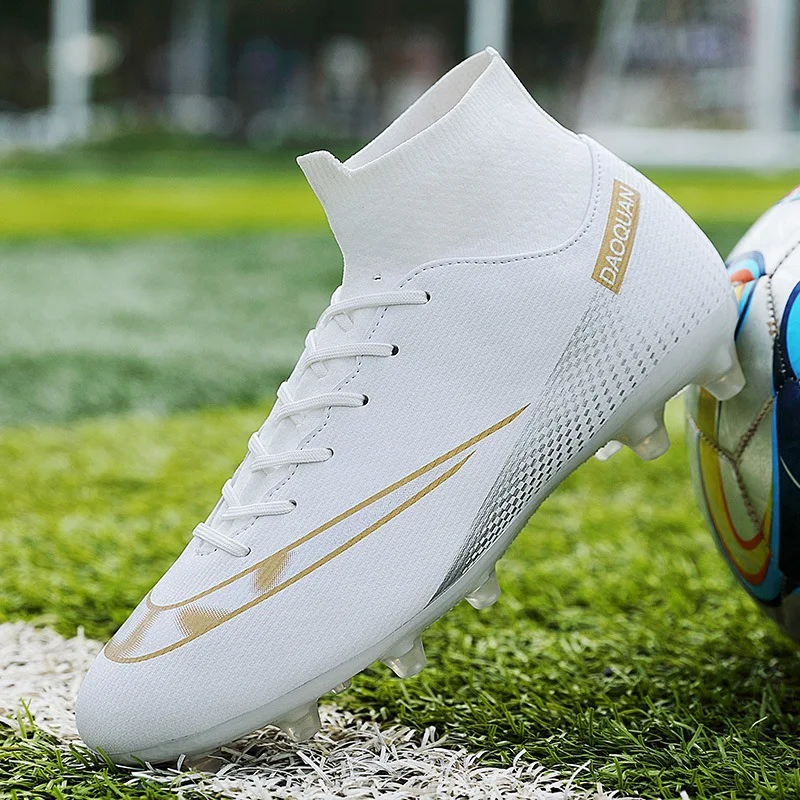 Wholesale hot selling football Shoes men and women broken TF nails adult spikes children training shoes Other Trendy Shoes