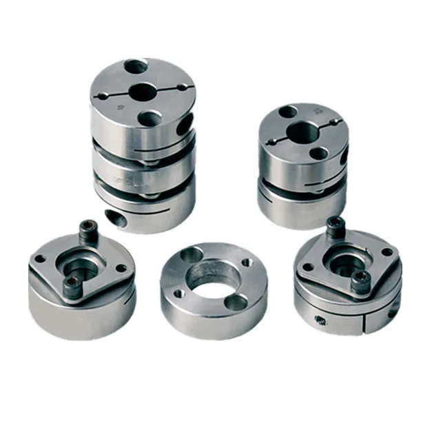 
High Sensitivity Disc Shaft Coupling Single Diaphragm clamp Coupler for Step Motor 