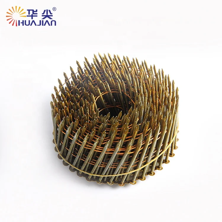 Clearance Price Common Nail Type Coil Galvanized Twisted Roofing Nails