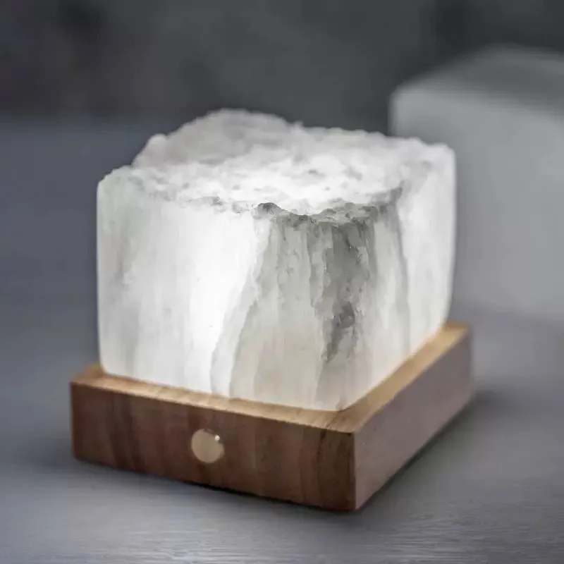 Arctic glacier bedside lamp atmosphere lamp gypsum original stone diffusing incense stone bedroom aromatherapy desk lamp