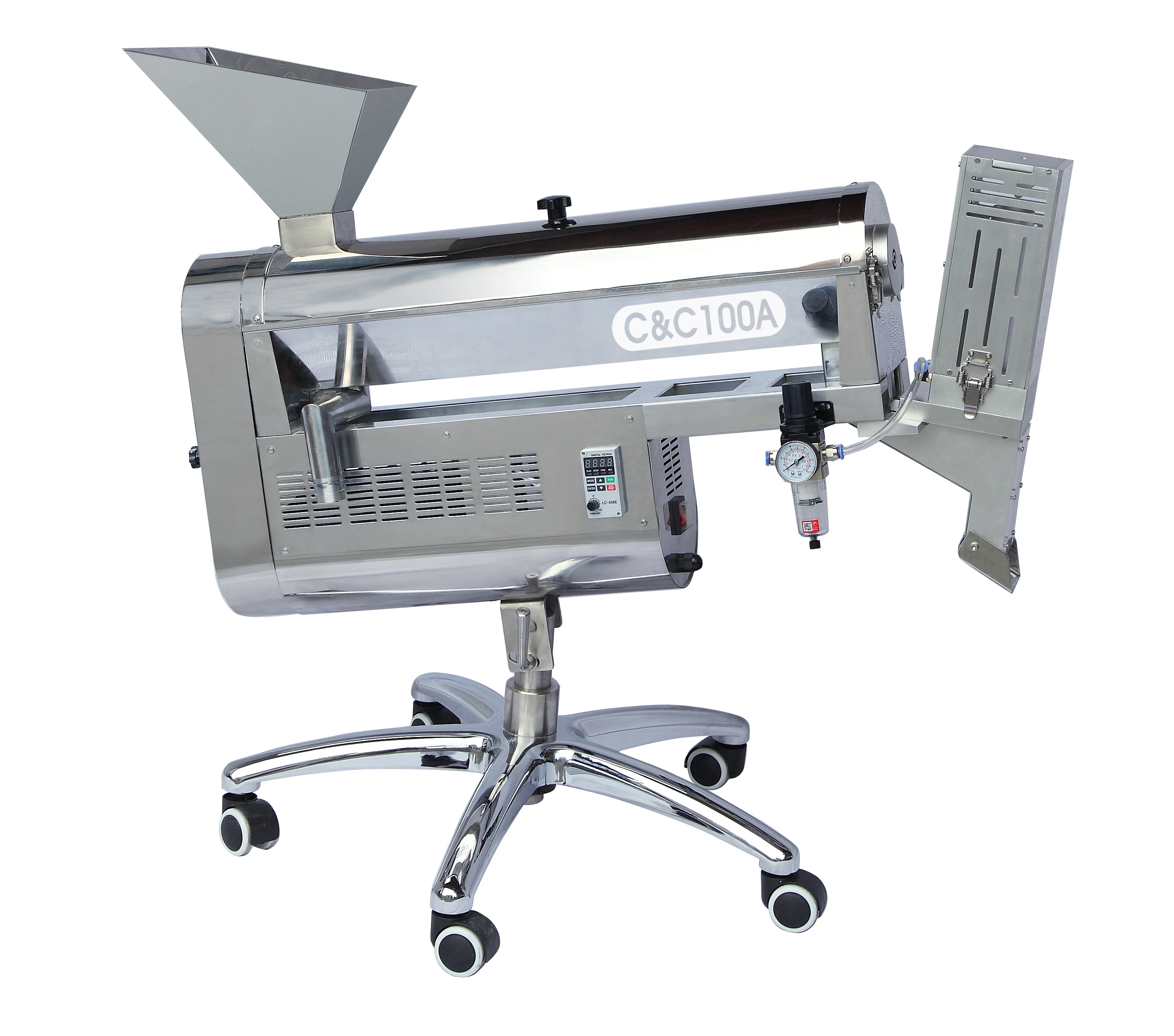 
Large capacity fully automatic C&C100A capsule polisher machine 