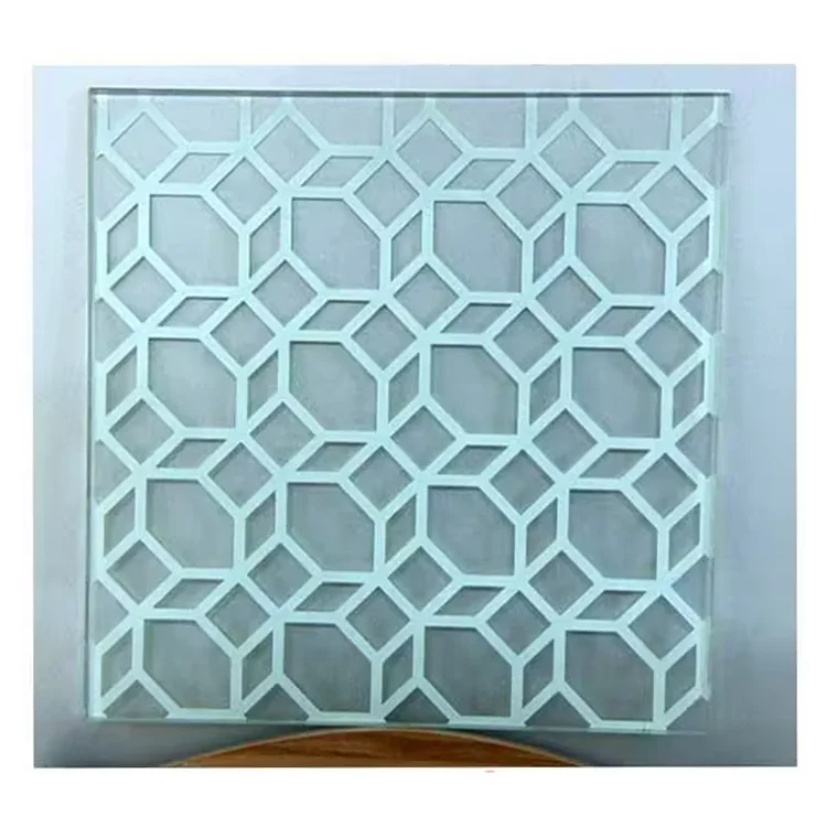 Customer Design Silk Screen Printed Tempered Toughened Safety Security Privacy Decorative Colored Stained Building Glass